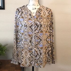 ⬇️ Coldwater Creek Women’s Blouse Shirt Size M
